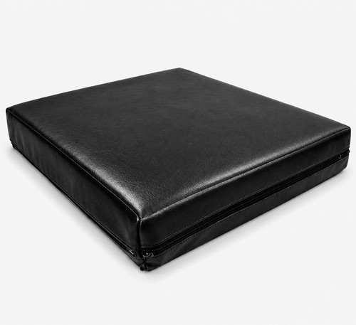 Memory foam faux - faux, leather