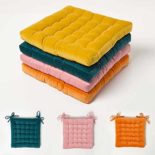 Quilted velvet dining chair - velvet,