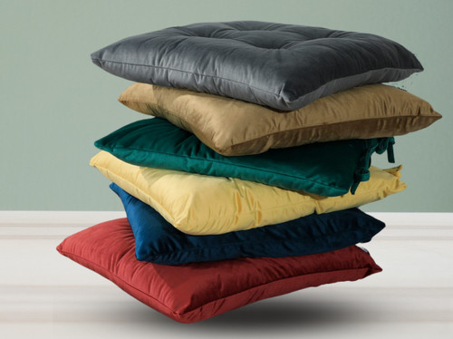 Velvet seat pad soft padded - velvet,