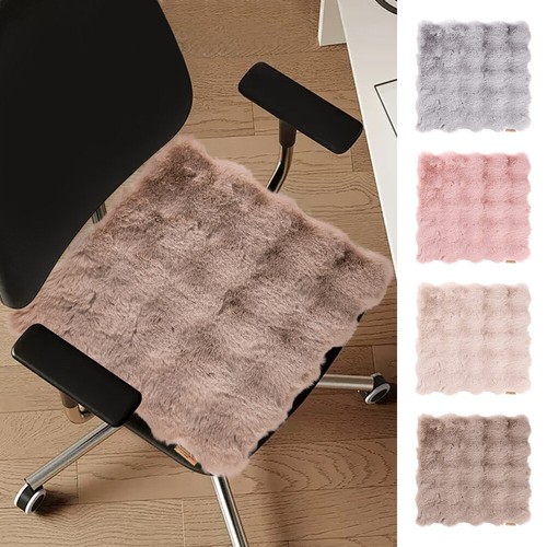 Fluffy chair seat pad - chair,