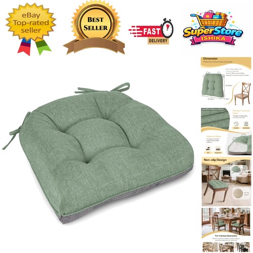 Large x18 sage - 18"x18"x3", green