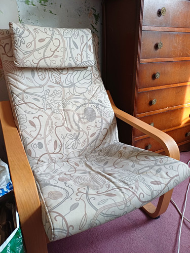 Ikea accent chair light - chair,