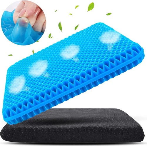 Gel seat cushion - gel, cushion,double